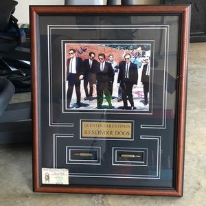 Limited edition Reservoir Dogs wall art signed
